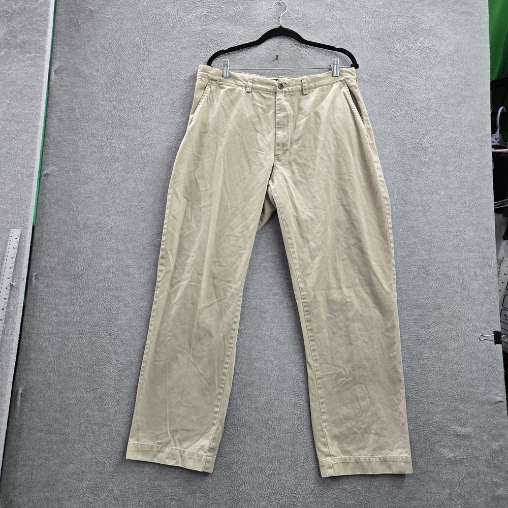 Polo By Ralph Lauren Men Pants 36X30‎ Khaki Chino Twill Prospect Pant